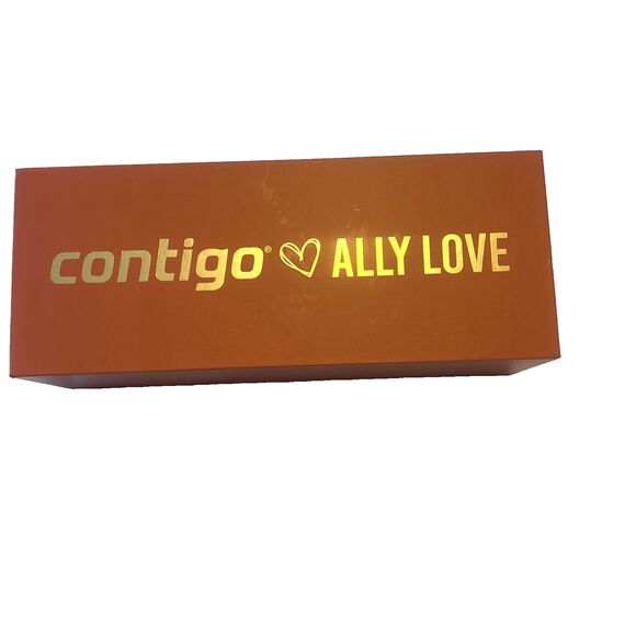 Contigo x Ally Love Tumbler 24oz Stainless Steel Insulated Autoclose w/Straw New - Picture 6 of 6